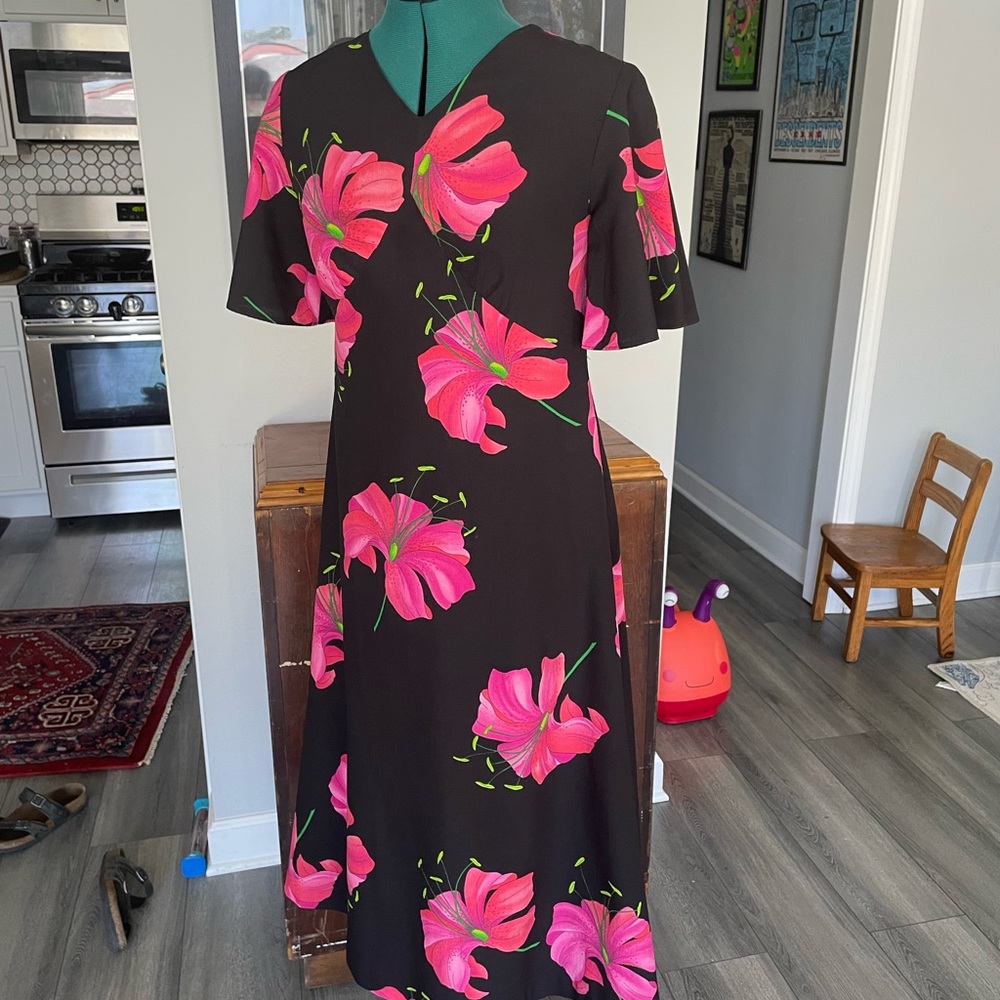 Tiki Oasis Pinup Tropical Tiki Hawaiian Dress